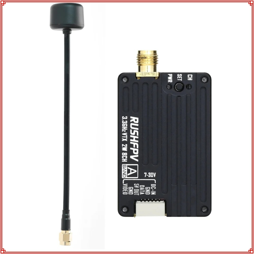 Drone Antenna - Nouveau 2026 RUSHFPV 3.3G 2W VTX