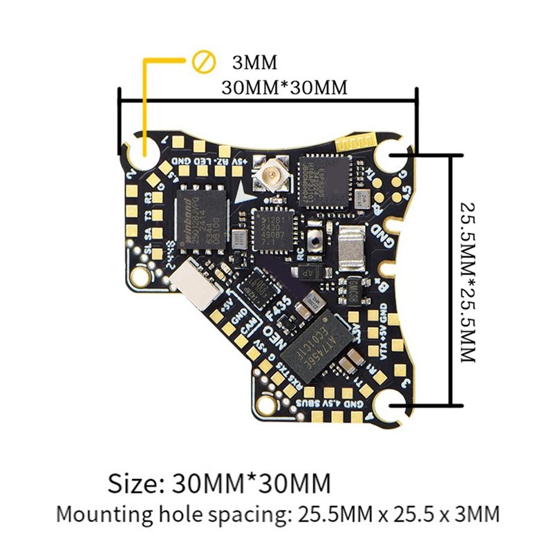 Contrôleur de vol FBIL-F435 NE - Drone Flight Controller avis et prix