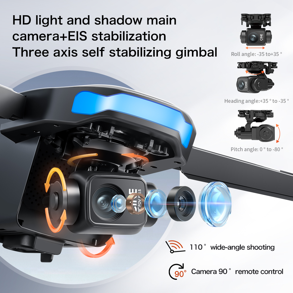Nouveau drone S-X1 MAX GPS 8K  - Drone Gps Module avis et prix